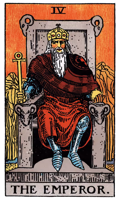 The Emperor - Tarot Card