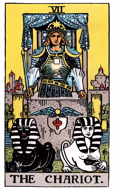 The Chariot - Tarot Card