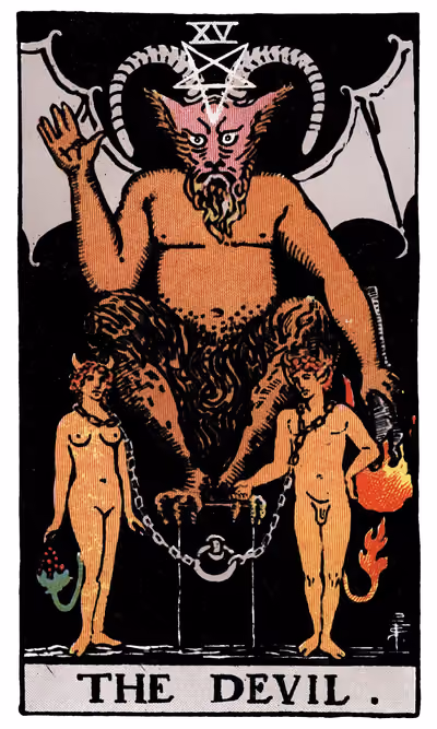 The Devil - Tarot Card