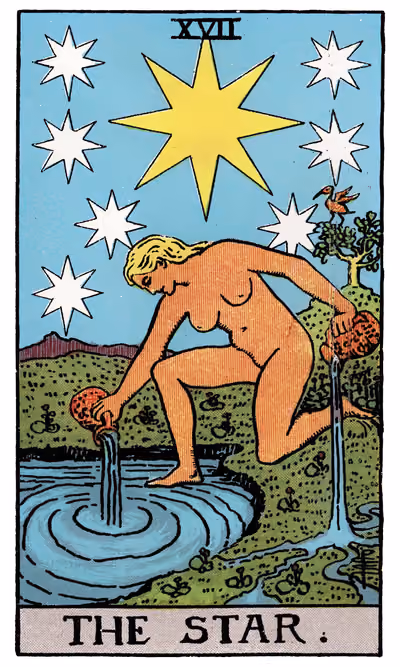 The Star - Tarot Card