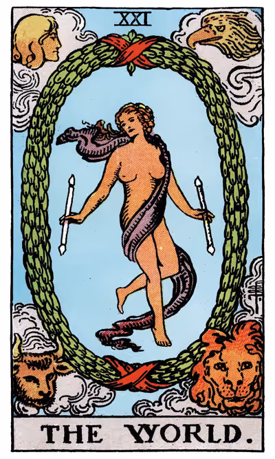 The World - Tarot Card