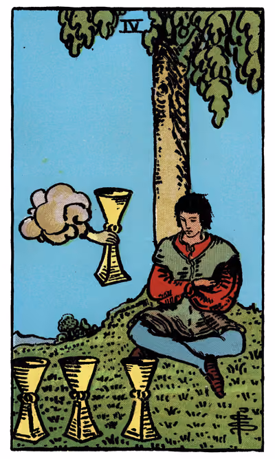 Four of Cups - Tarot Card