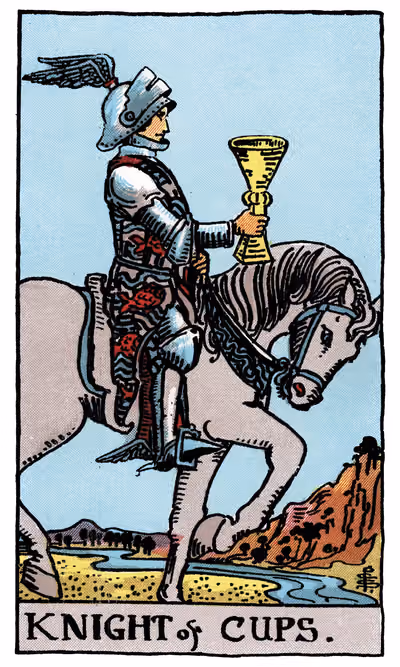 Knight of Cups - Tarot Card