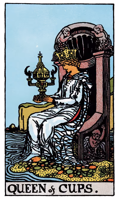 Queen of Cups - Tarot Card