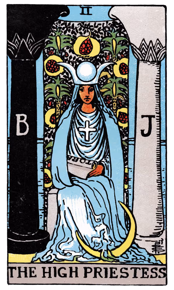 The High Priestess - Tarot Card