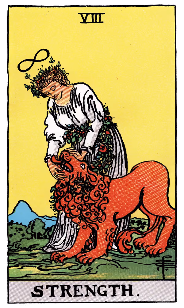 Strength - Tarot Card