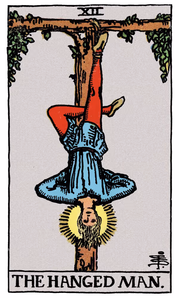 The Hanged Man - Tarot Card