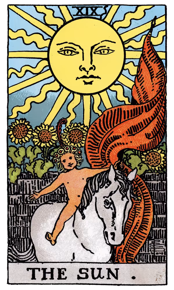 The Sun - Tarot Card