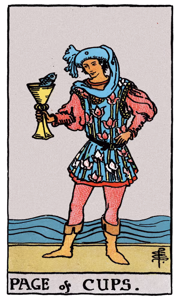 Page of Cups - Tarot Card