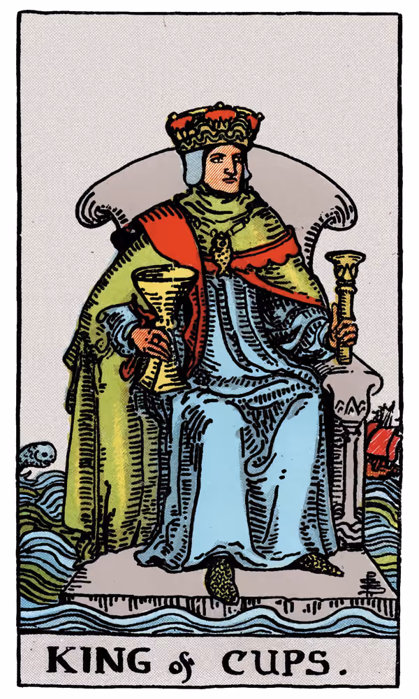 King of Cups - Tarot Card