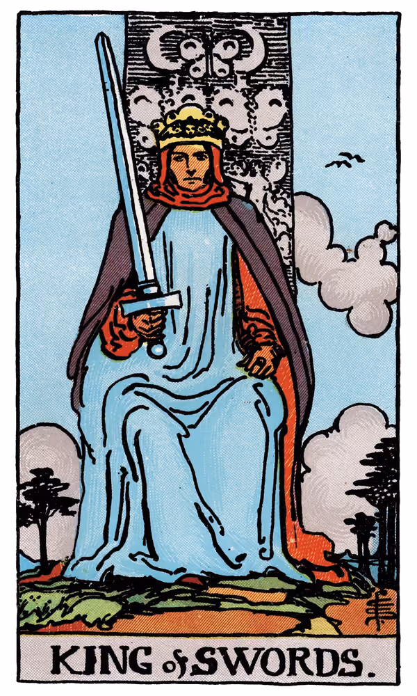 King of Swords - Tarot Card